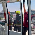 مطار-القاهرة-ينفذ-تجربة-طوارئ-جزئية-لمحاكاة-إخلاء-الناقل-الآلي