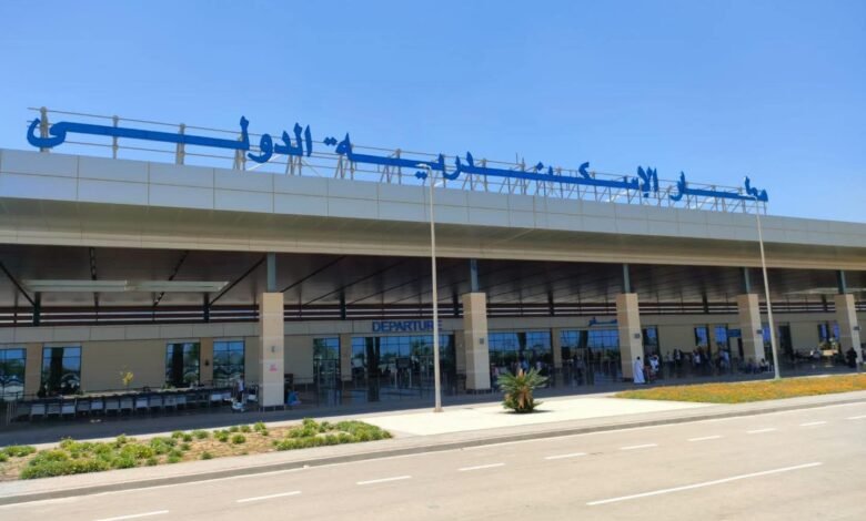 مطار-الإسكندرية-الدولي-يعتمد-الرمز-«aly»-على-أنظمة-الحجز-ويستكمل-هويته-الجديدة-عالميًا